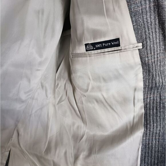 Burberry's men's suit jacket 100% wool - Picture 6 of 10